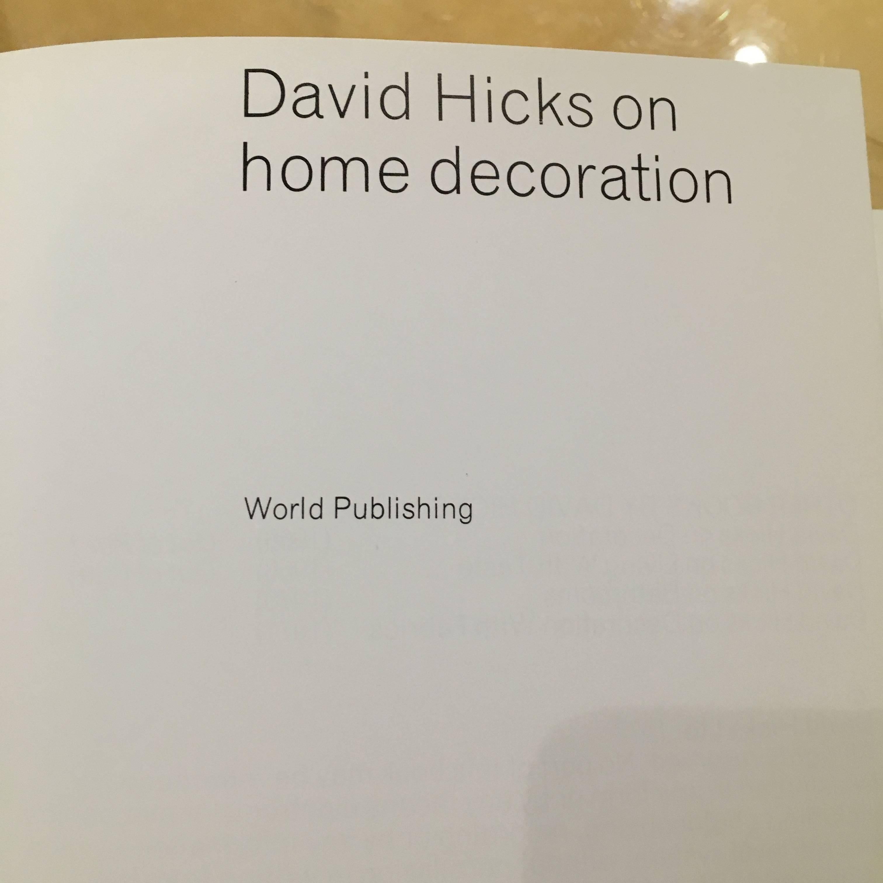 Rare Set of David Hicks Books on Design 4