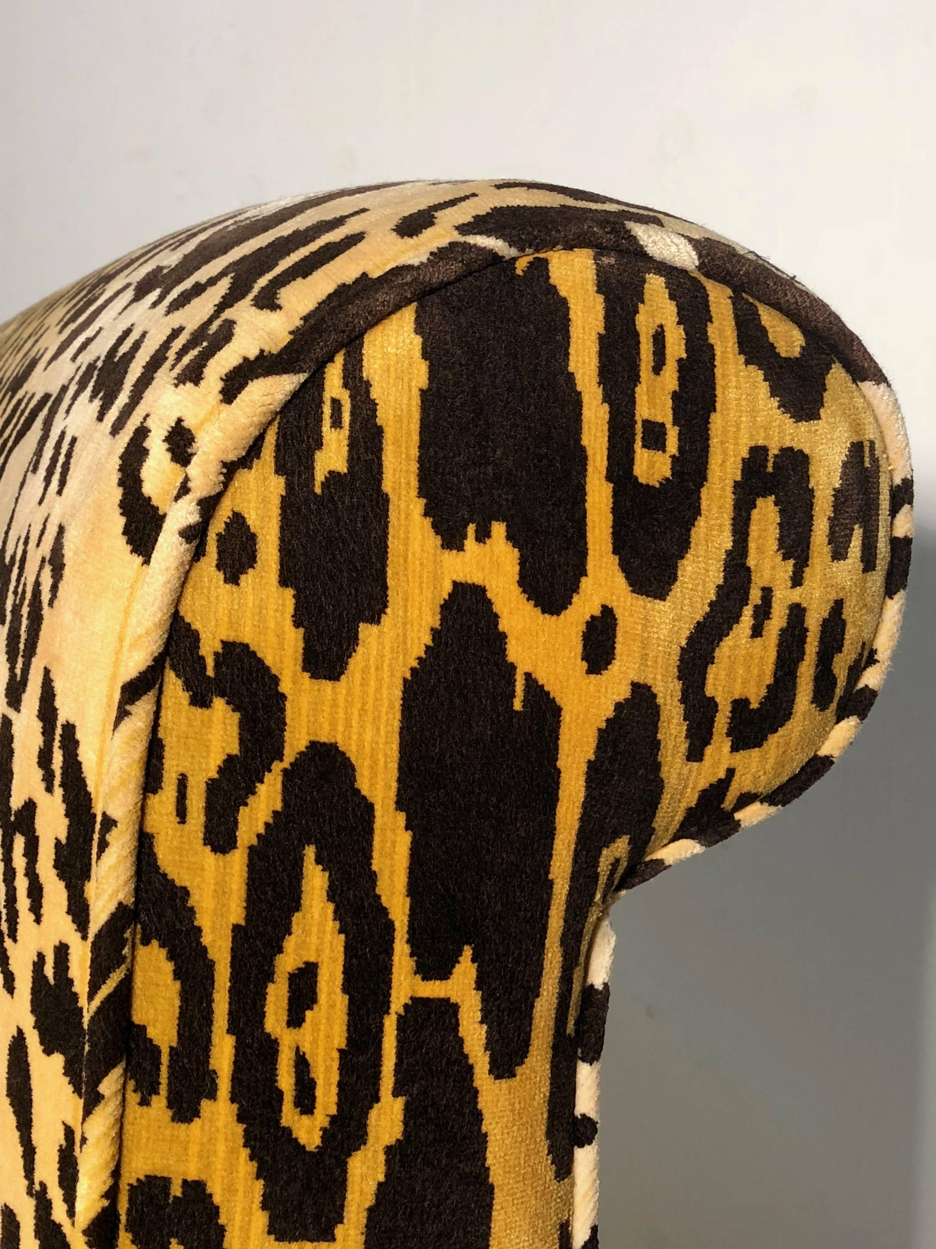 animal print headboard