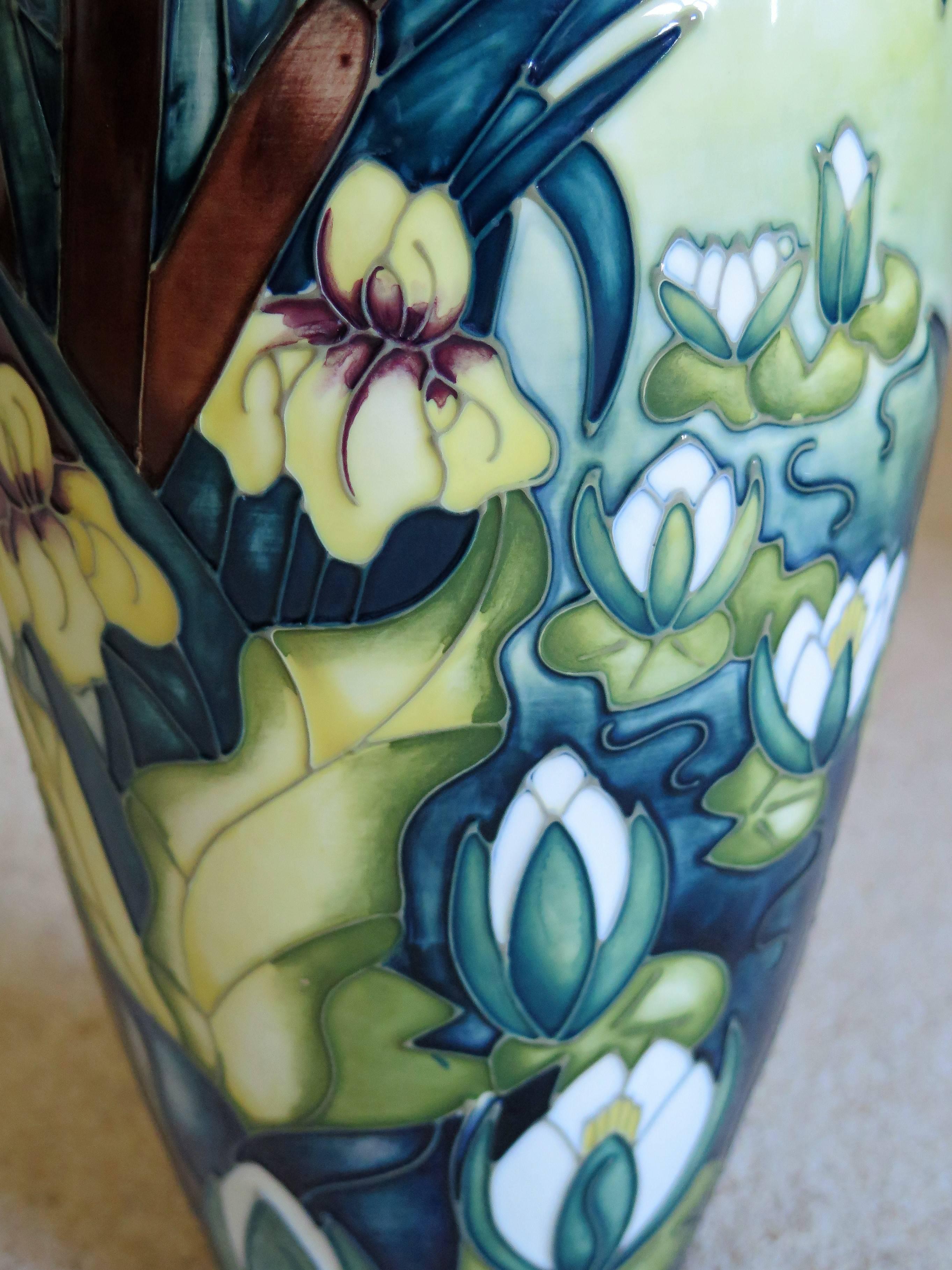 Moorcroft Pottery Large Vase 