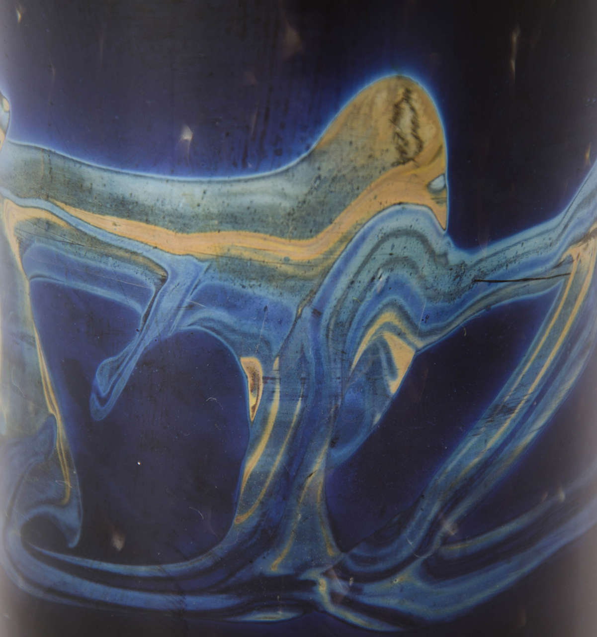 20th Century Murano Glass Vase by Venini and Co., Italian mid century circa 1940 For Sale