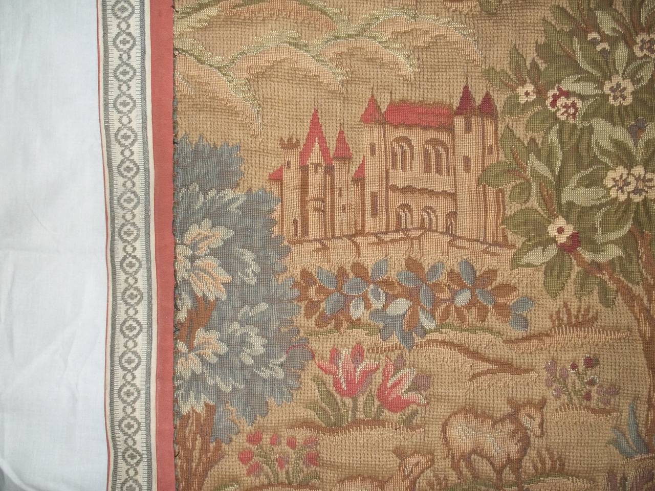 Mid-19th Century Large Antique Tapestry Aubusson Style, French, circa 1850 In Good Condition In Lincoln, Lincolnshire