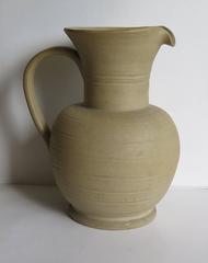 Large Moira Pottery Hillstonia Stoneware Jug or Pitcher, Hand potted Circa 1940