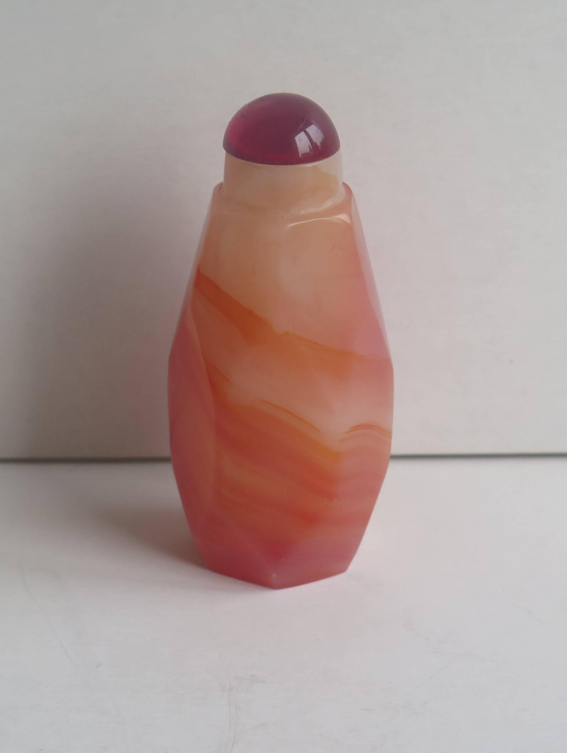 salmon agate