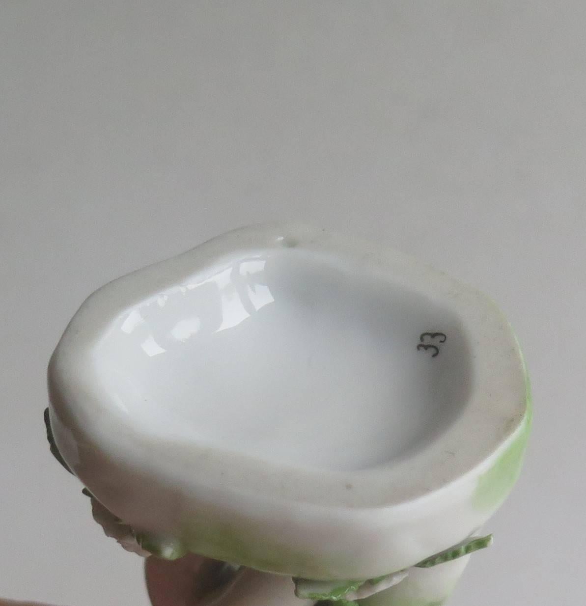 19th Century Samson Porcelain Cherub Putti Figurine, Gold Anchor Mark