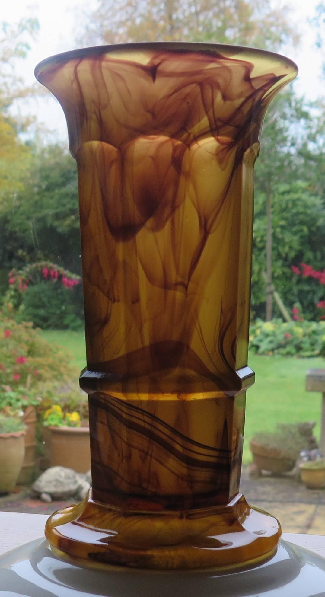 davidson glass vase