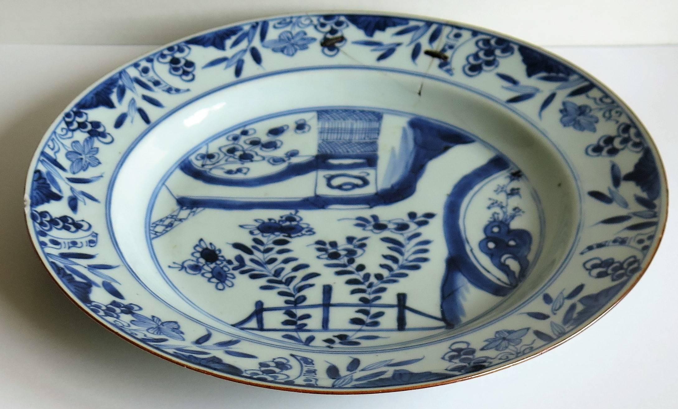 chinese plates blue and white