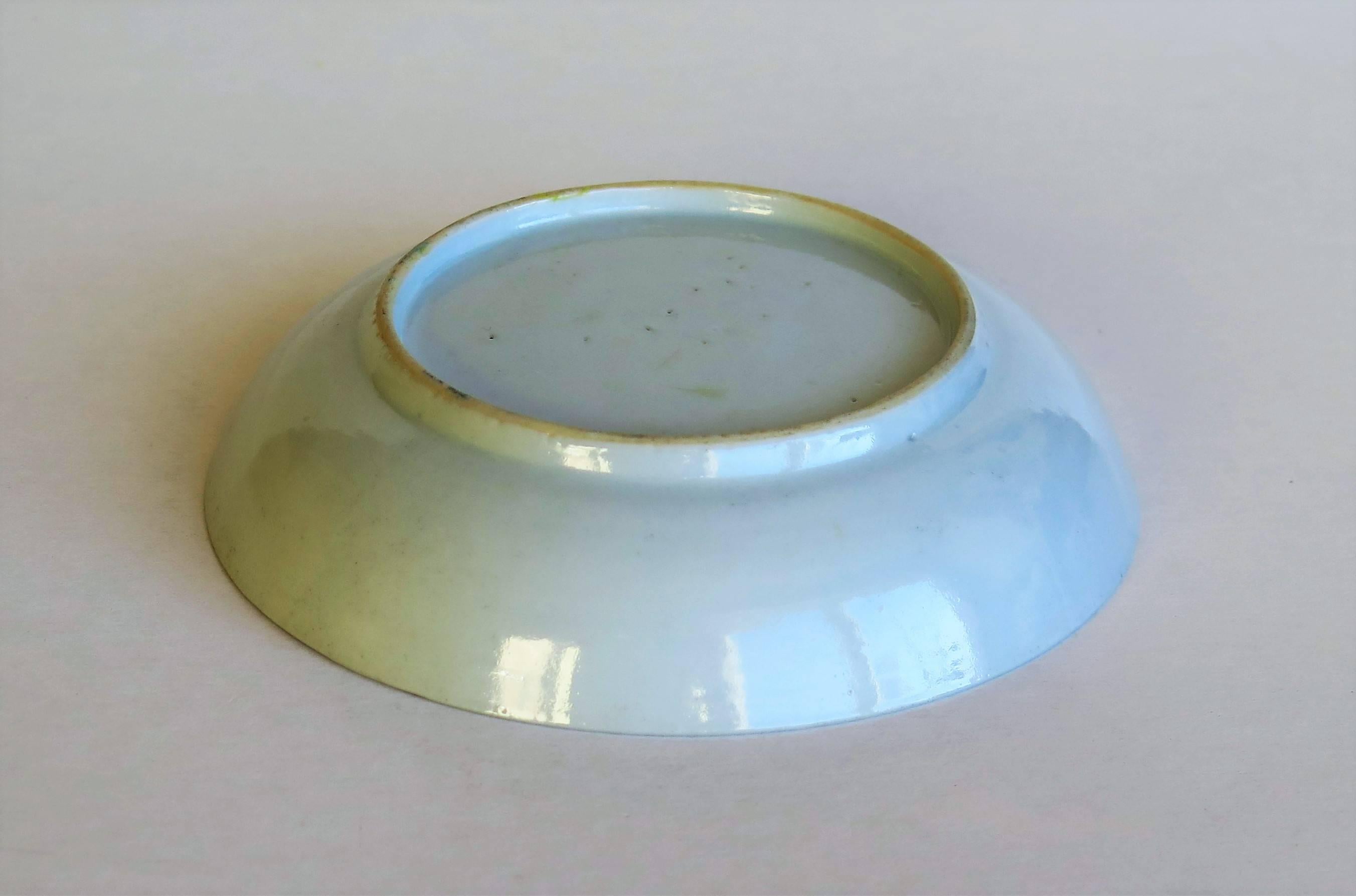 18th C Chinese Porcelain Saucer Dish or Plate, Qing Qianlong Circa 1760 3