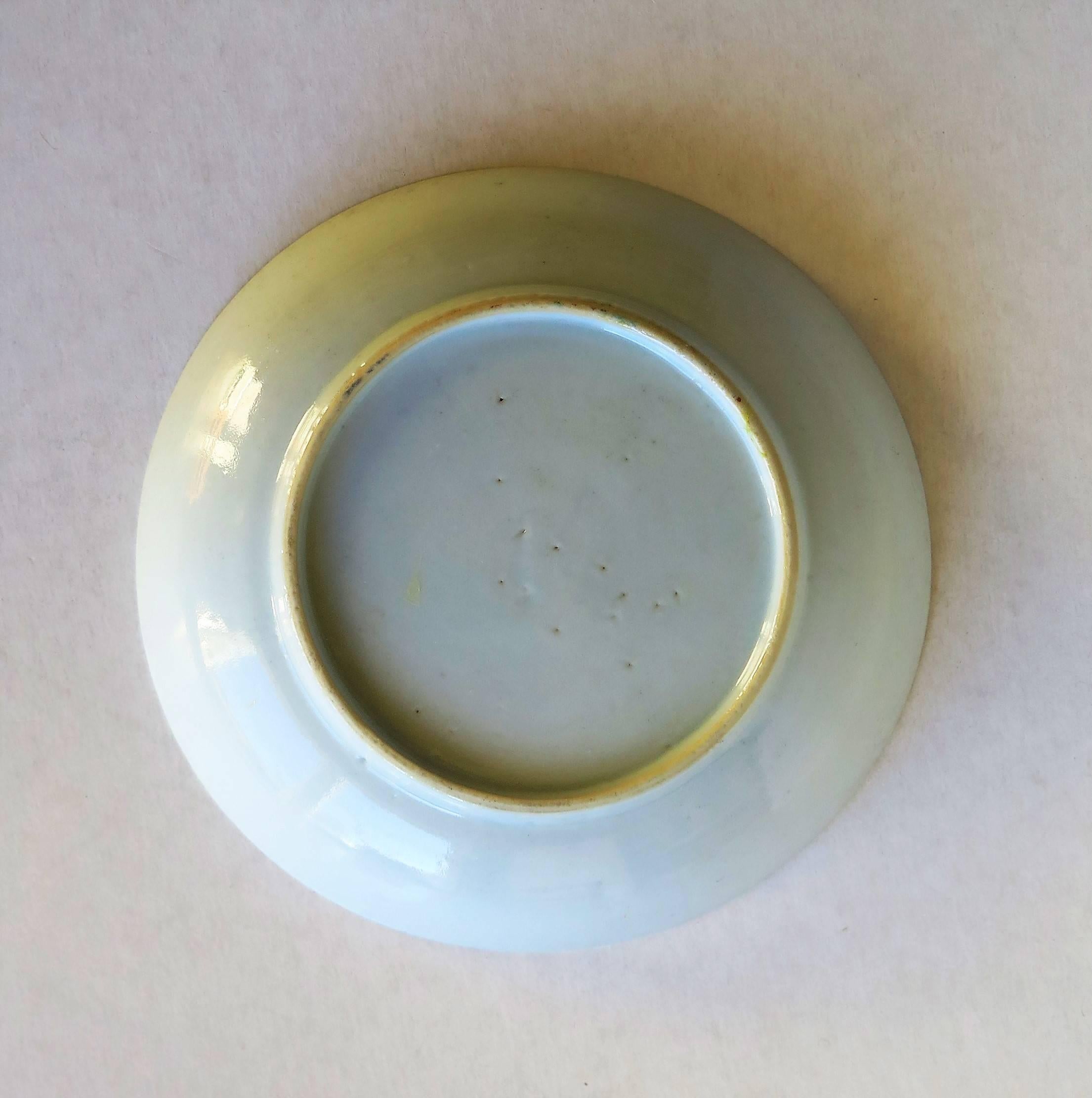 18th C Chinese Porcelain Saucer Dish or Plate, Qing Qianlong Circa 1760 4