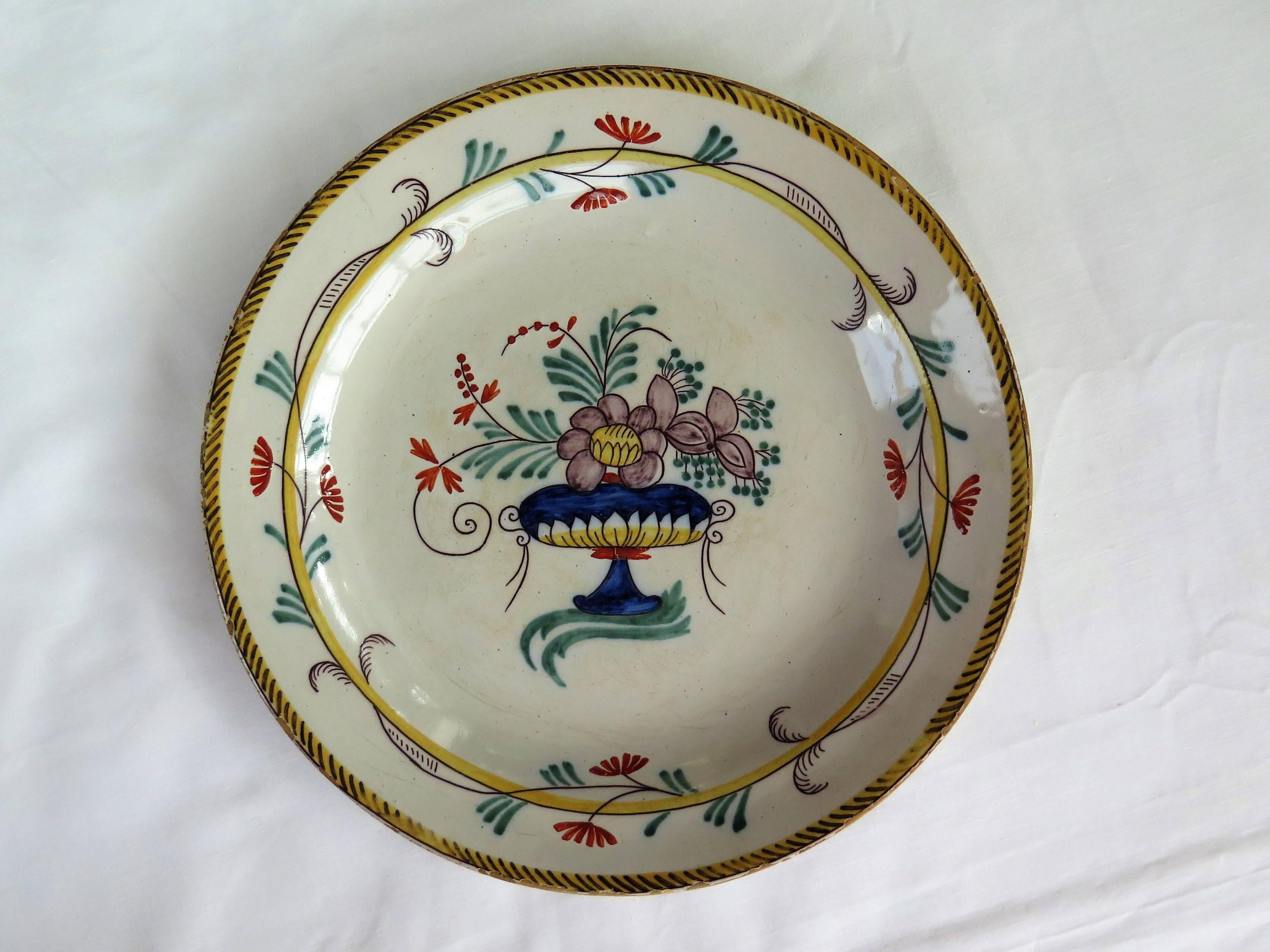 french faience plates
