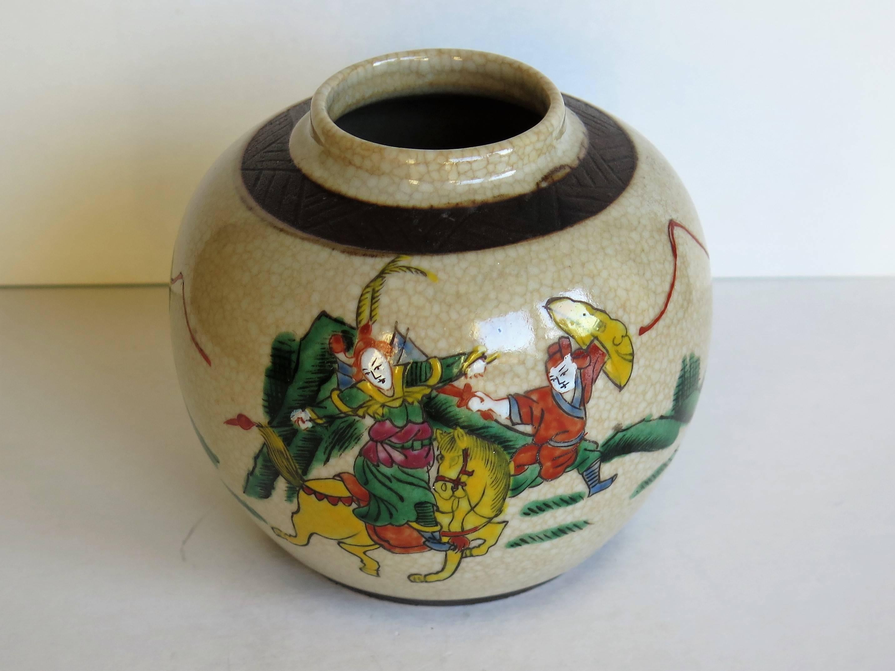 chinese crackle glaze pottery