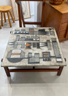 Les 2 Potiers pair of ceramic tables N°POT1