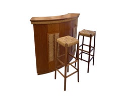 Bar set by Adrien and Frida Audoux-Minnet, circa 1950–1960