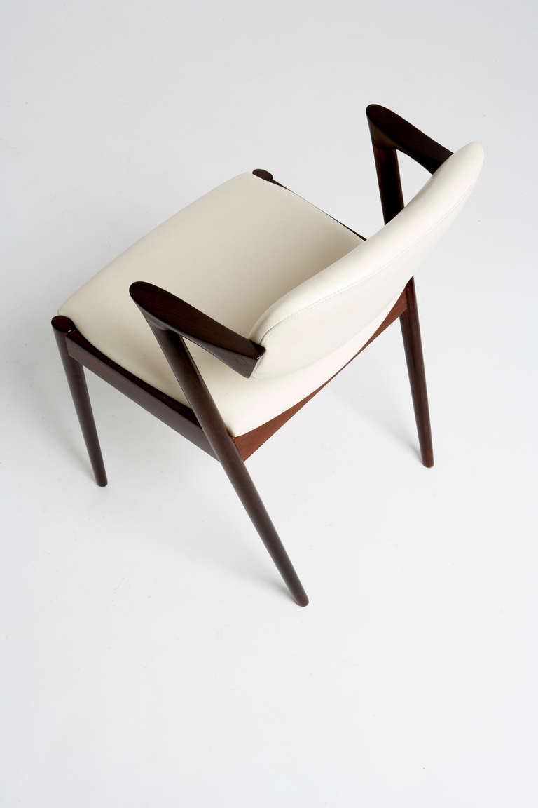 Mid-Century Modern Kai Kristiansen Rosewood Dining Chairs, circa 1957-1970
