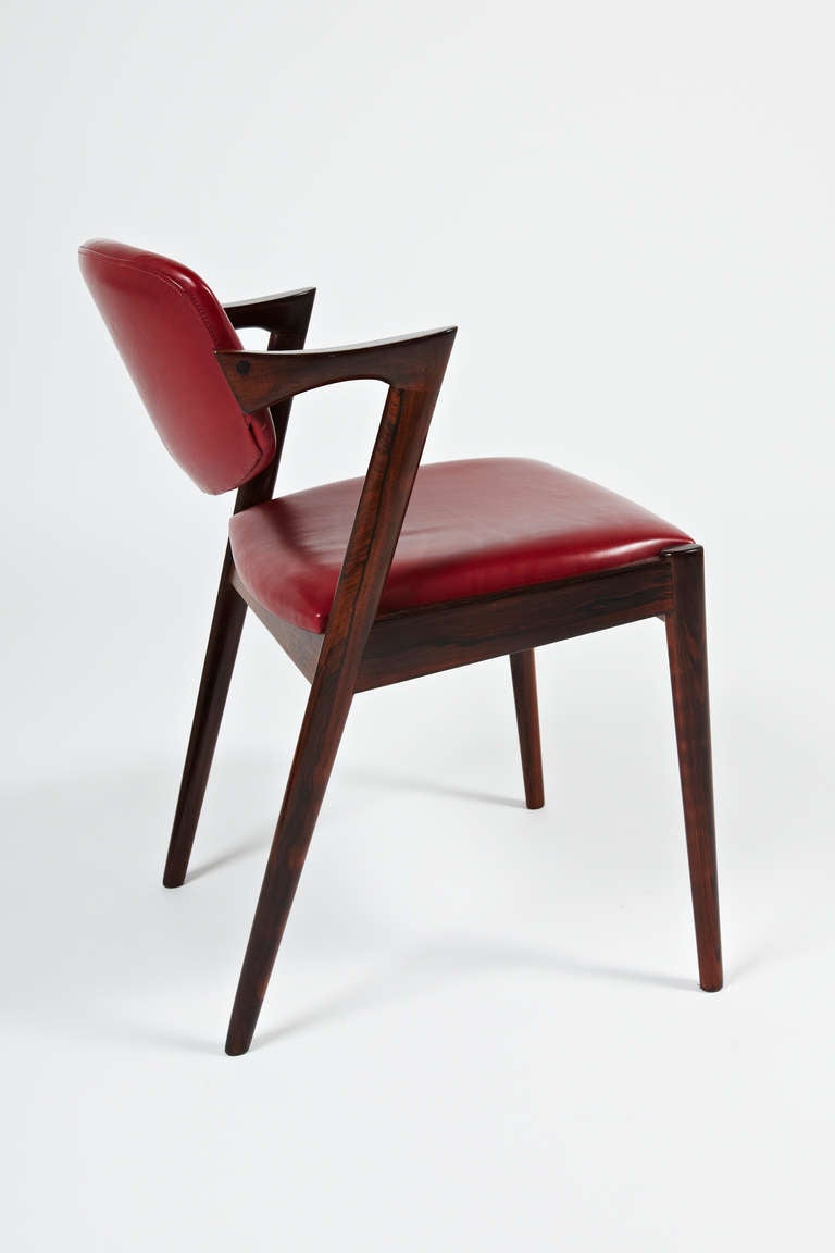 Kai Kristiansen Rosewood Dining Chairs, circa 1957-1970 2