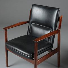 Set of 7 rosewood armchairs by Arne Vodder for Sibast circa 1960s