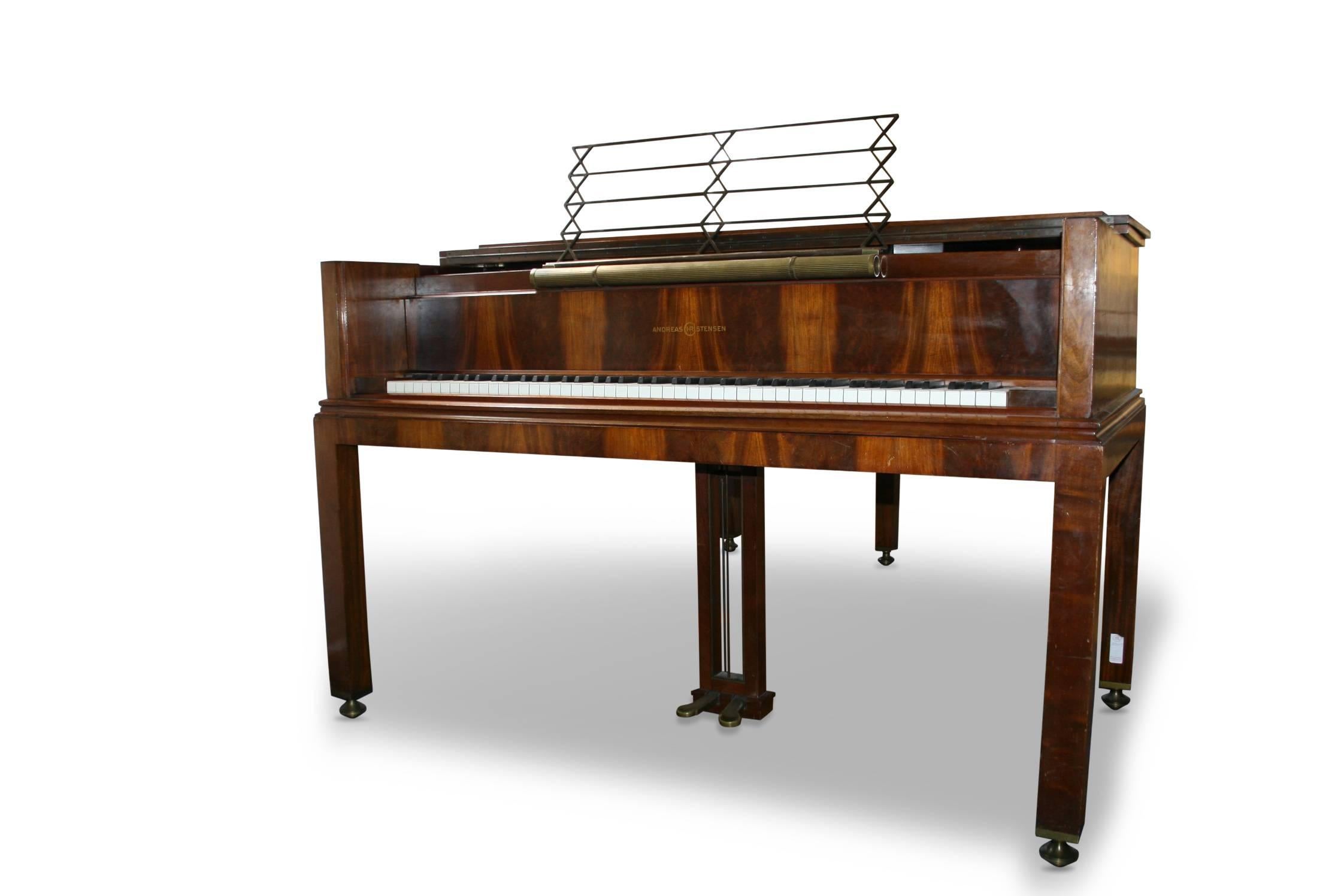 Architect Designed Grand Piano by Denmark's Leading Piano Maker Dated 1929 In Excellent Condition In London, GB