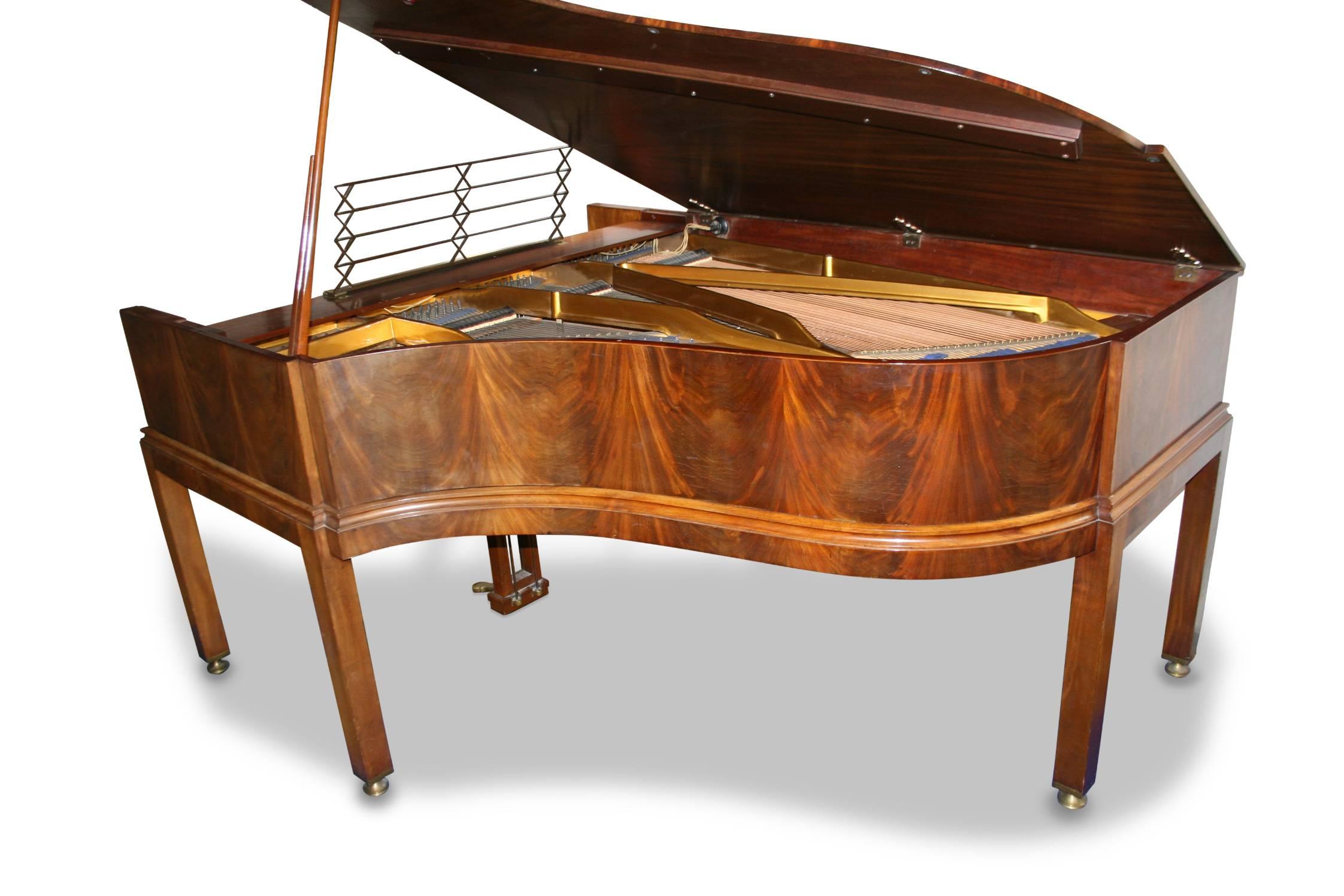 Early 20th Century Architect Designed Grand Piano by Denmark's Leading Piano Maker Dated 1929