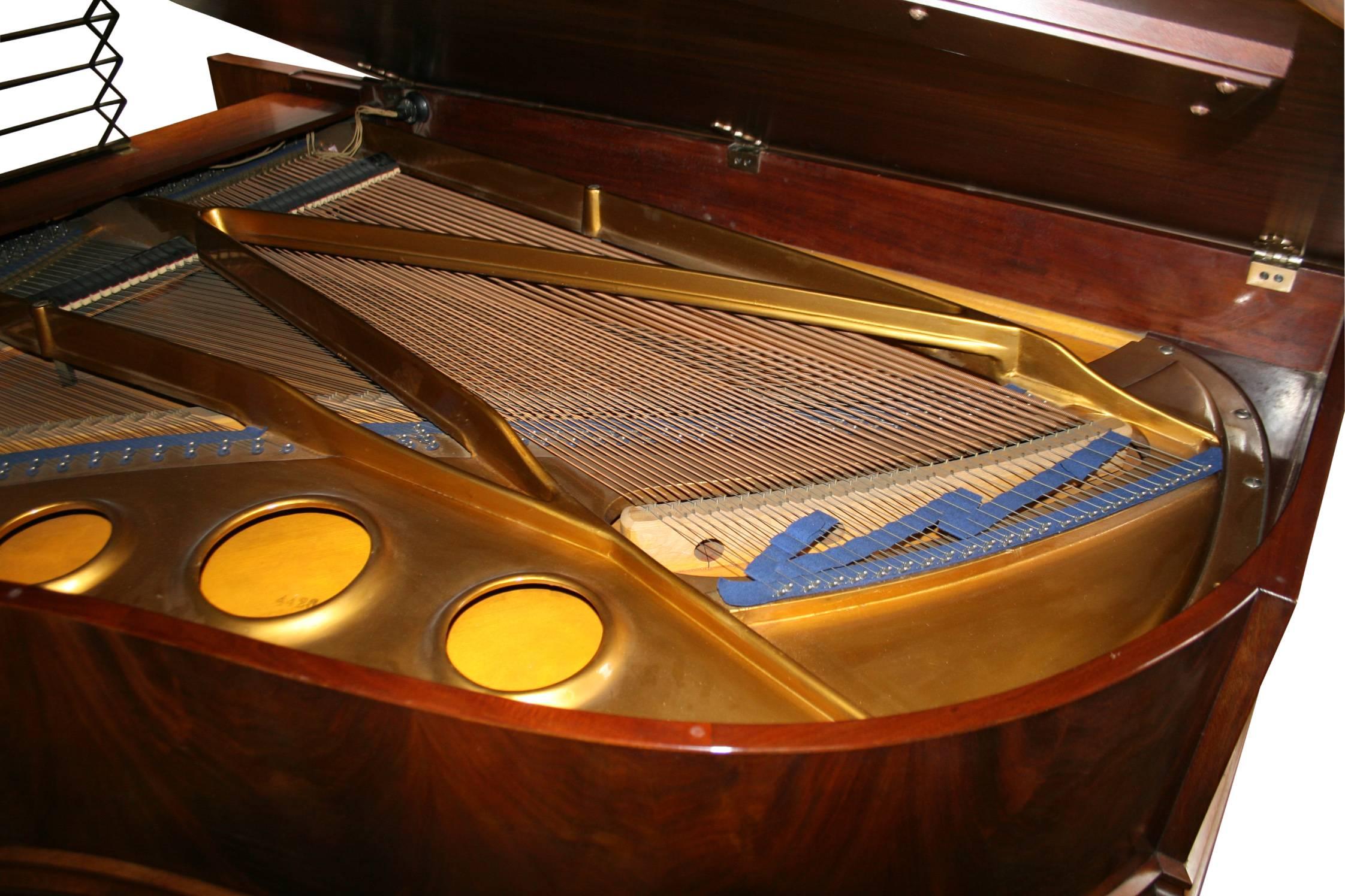 Architect Designed Grand Piano by Denmark's Leading Piano Maker Dated 1929 1