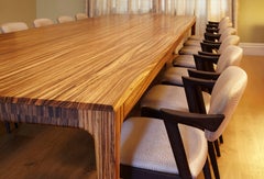 Paere Dansk PD60 Dining Table of Solid Zebrano