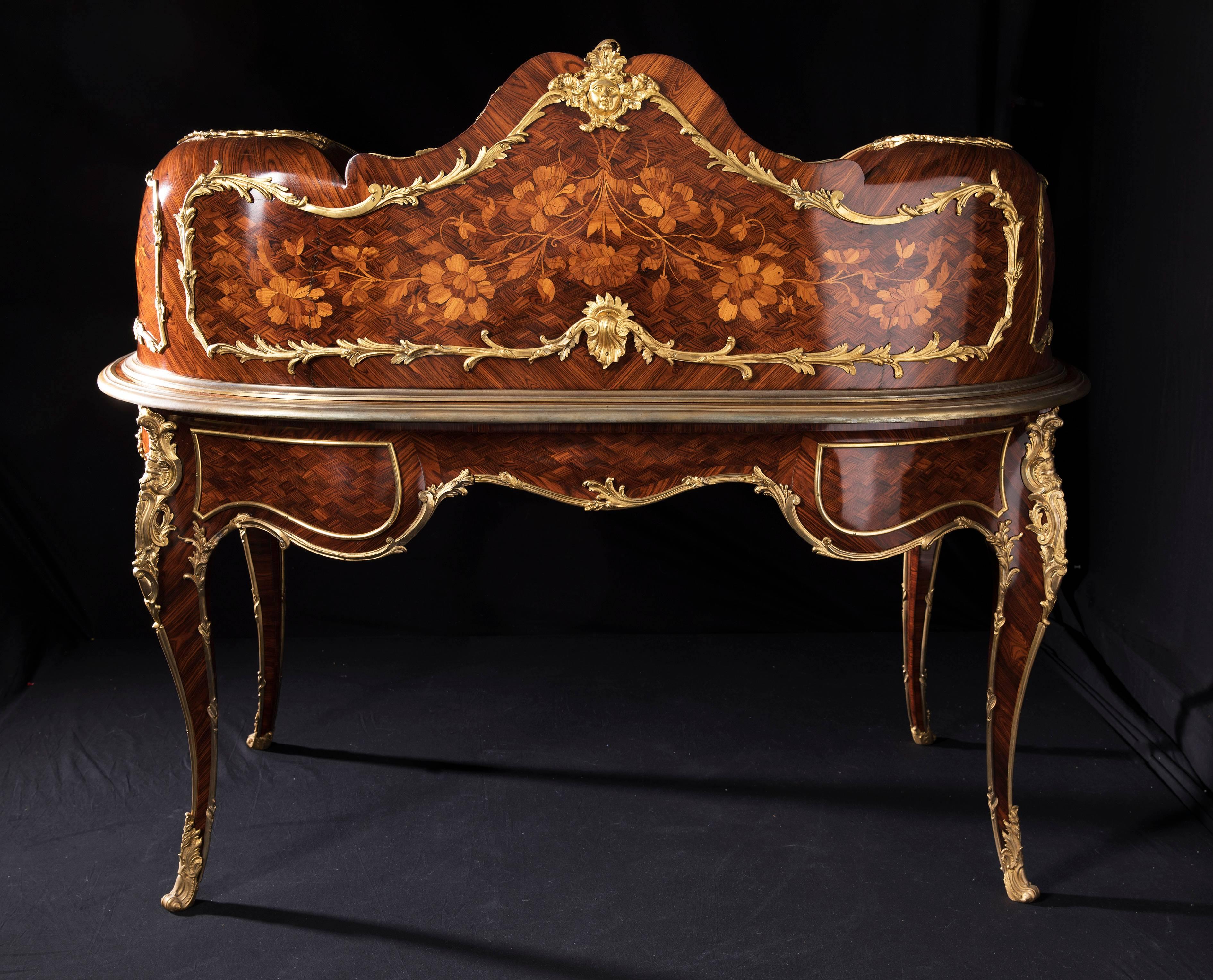 Louis XV Bureau Rognon after Paul-Charles Sormani For Sale