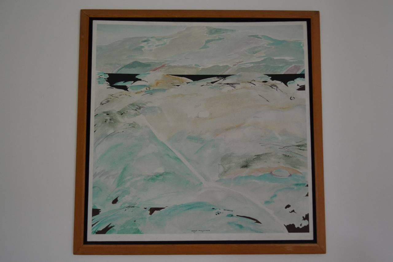Tikashi Fukushima, 1920-2001

Landscape from this well-known Japanese/Brazilian artist
In original wood frame.

Good condition, has patch to verso where a dent in the canvas has been repaired.

Japanese Brazilian artist who was thought of as