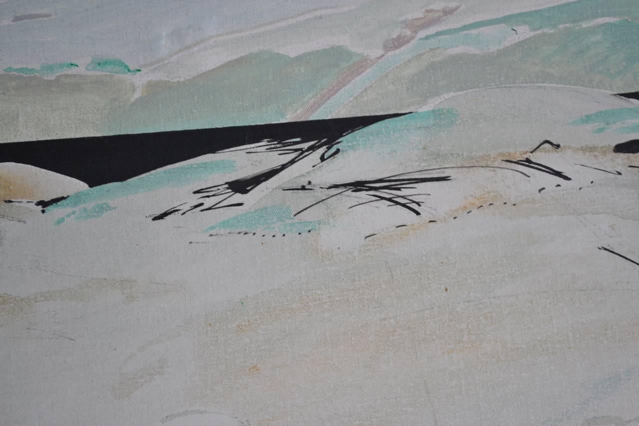 Japanese Landscape In Good Condition For Sale In Boughrood, Powys