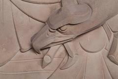 Gable Stone with Eagle by Jan Altorf, 1915