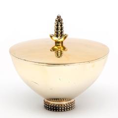 Gebr. Deyhle, 925 Sterling Silver, Gilded Bonbonnière, Schwäbisch Gmünd, Germany