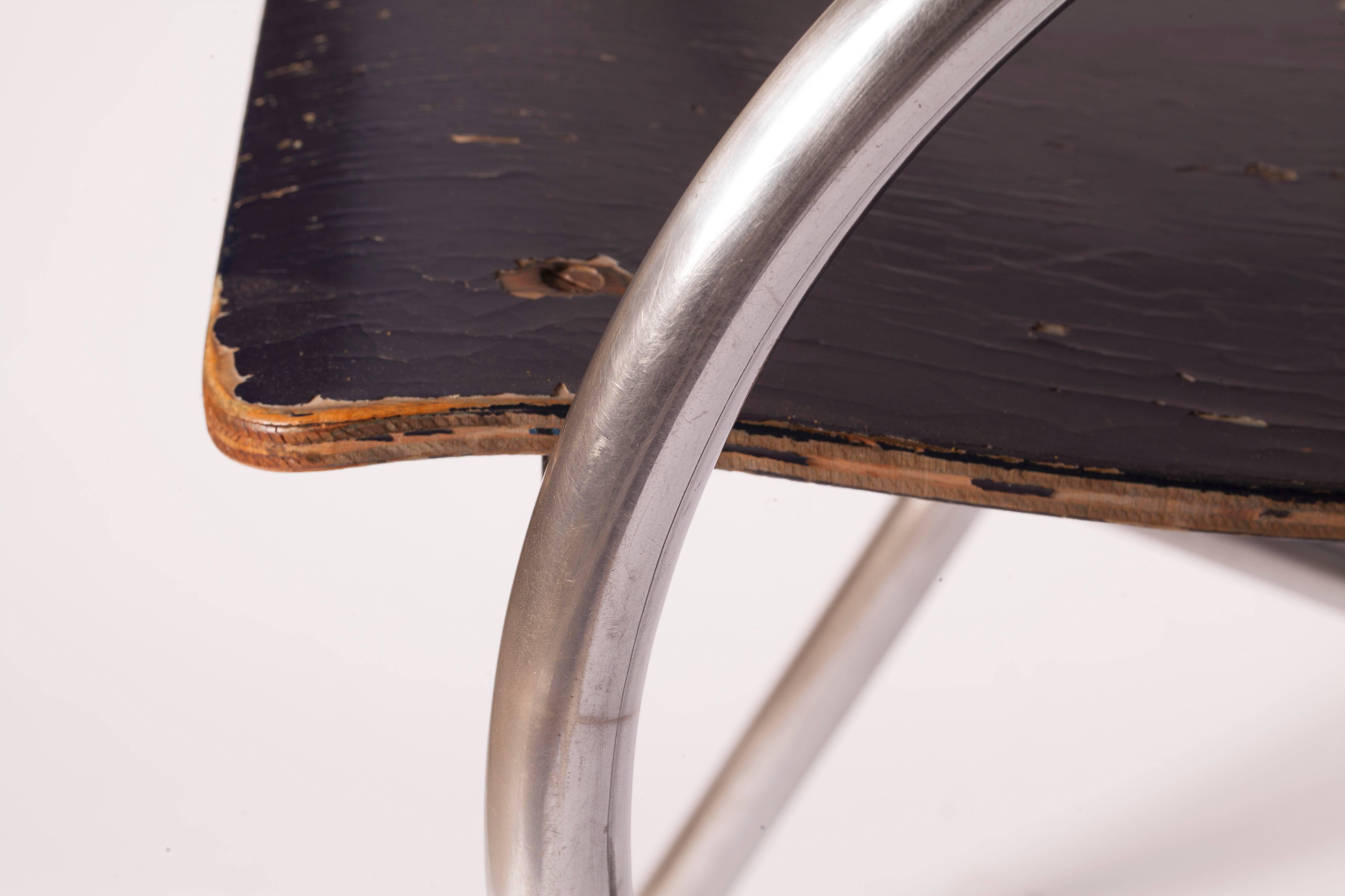 Paul Schuitema and D3, Chrome-Plated Chair Model 32, 1932 In Good Condition For Sale In Amstelveen, NL