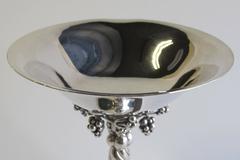 Sterling Silver Tazza, Designed by Georg Jensen in 1918, Executed 1925-1932