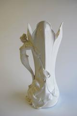 Dutch Art Nouveau Vase by Anton Nelson for Plateelbakkerij Zuid-Holland Gouda