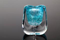 One-Off Glass Vase by A.D. Copier for Glasfabriek Leerdam, 1958