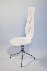 Vintage Design Chairs 'Lyre' by Theo Häberli, 1960