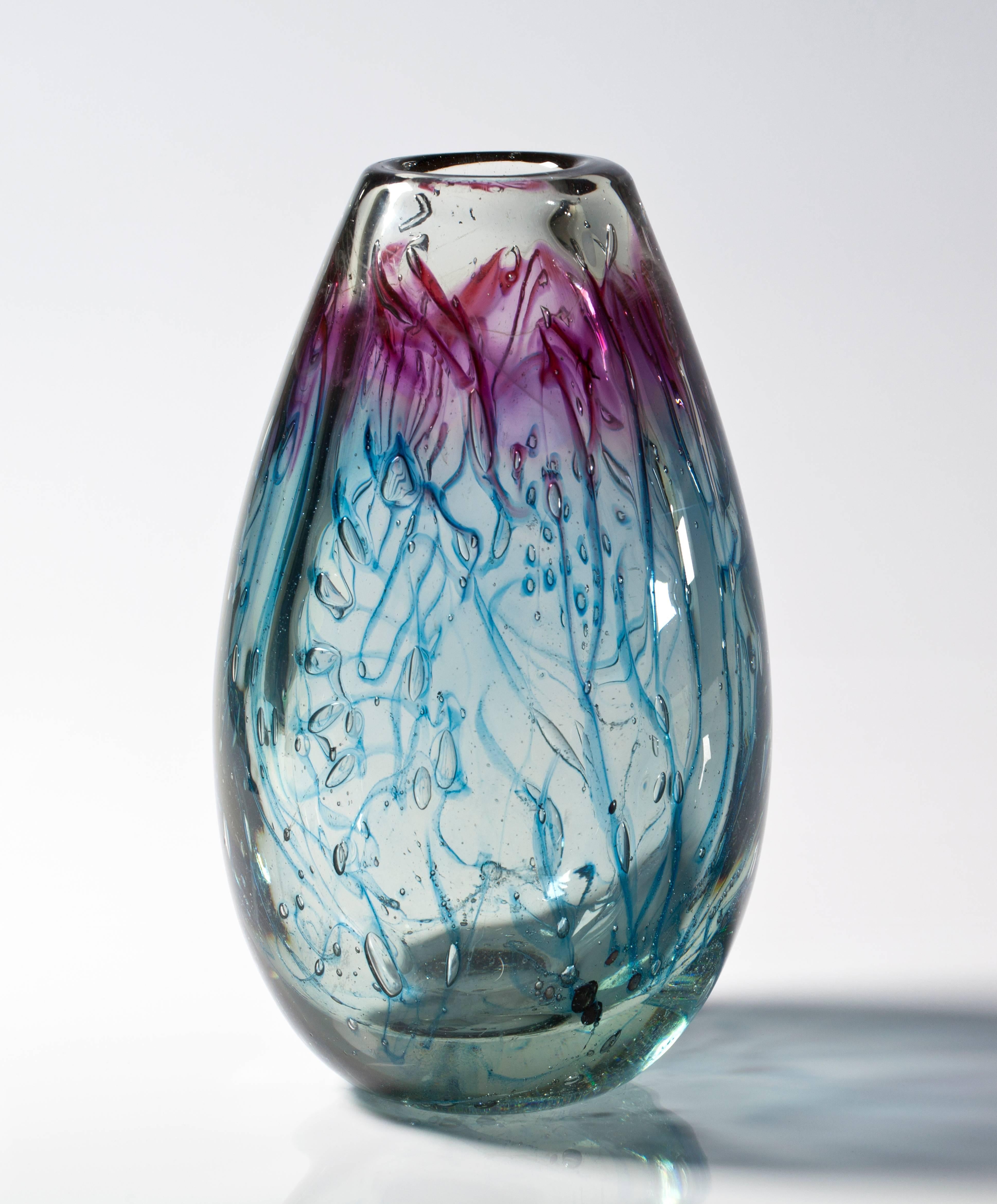 Dutch One-Off Masterpiece in Glass: Leerdam Unica by A.D. Copier, 1952