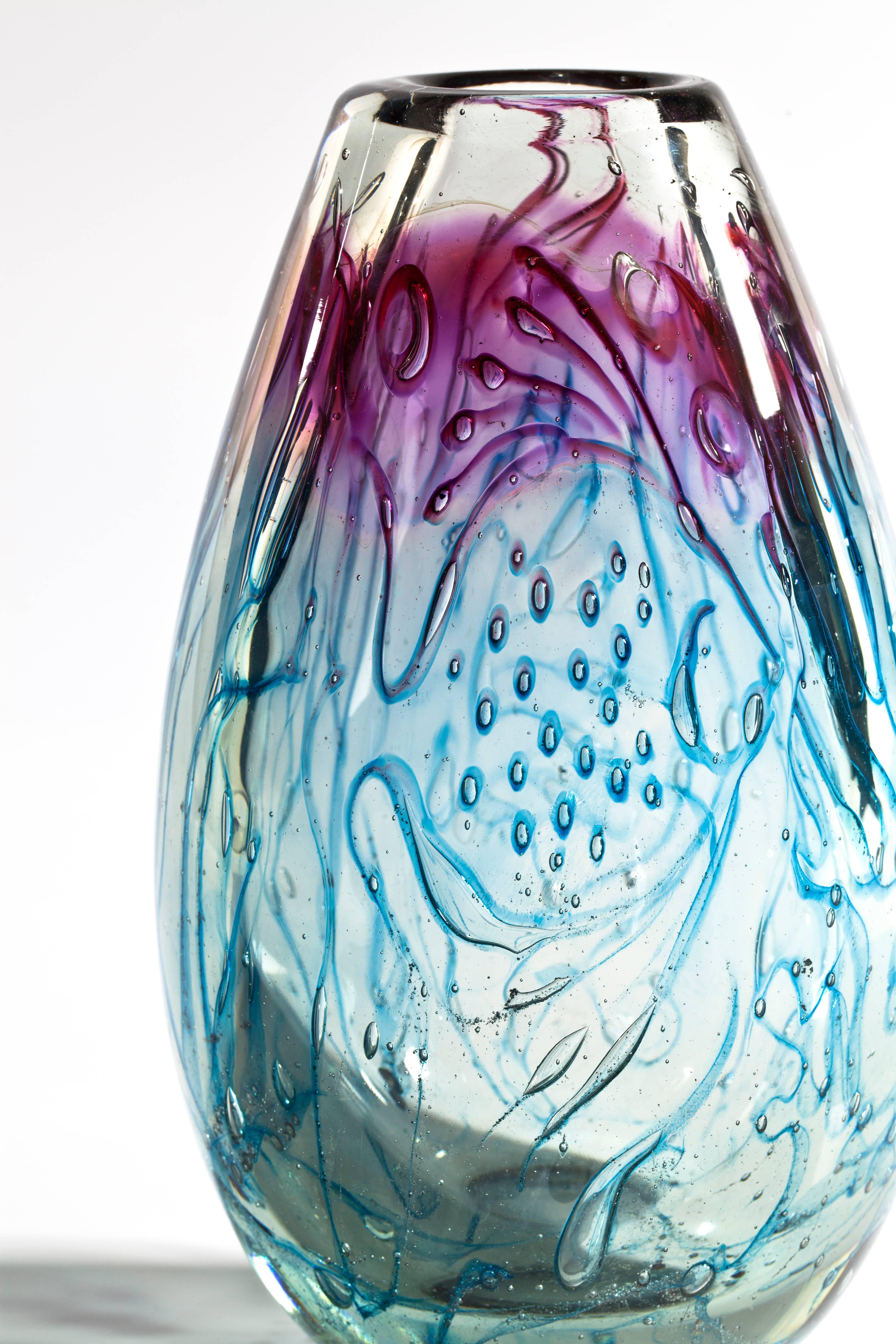 Modern One-Off Masterpiece in Glass: Leerdam Unica by A.D. Copier, 1952