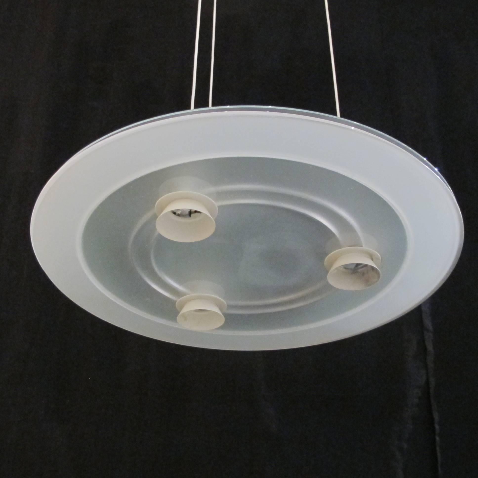 Aurora Lamp by King and Miranda for Arteluce, 1982 In Excellent Condition In Amstelveen, NL