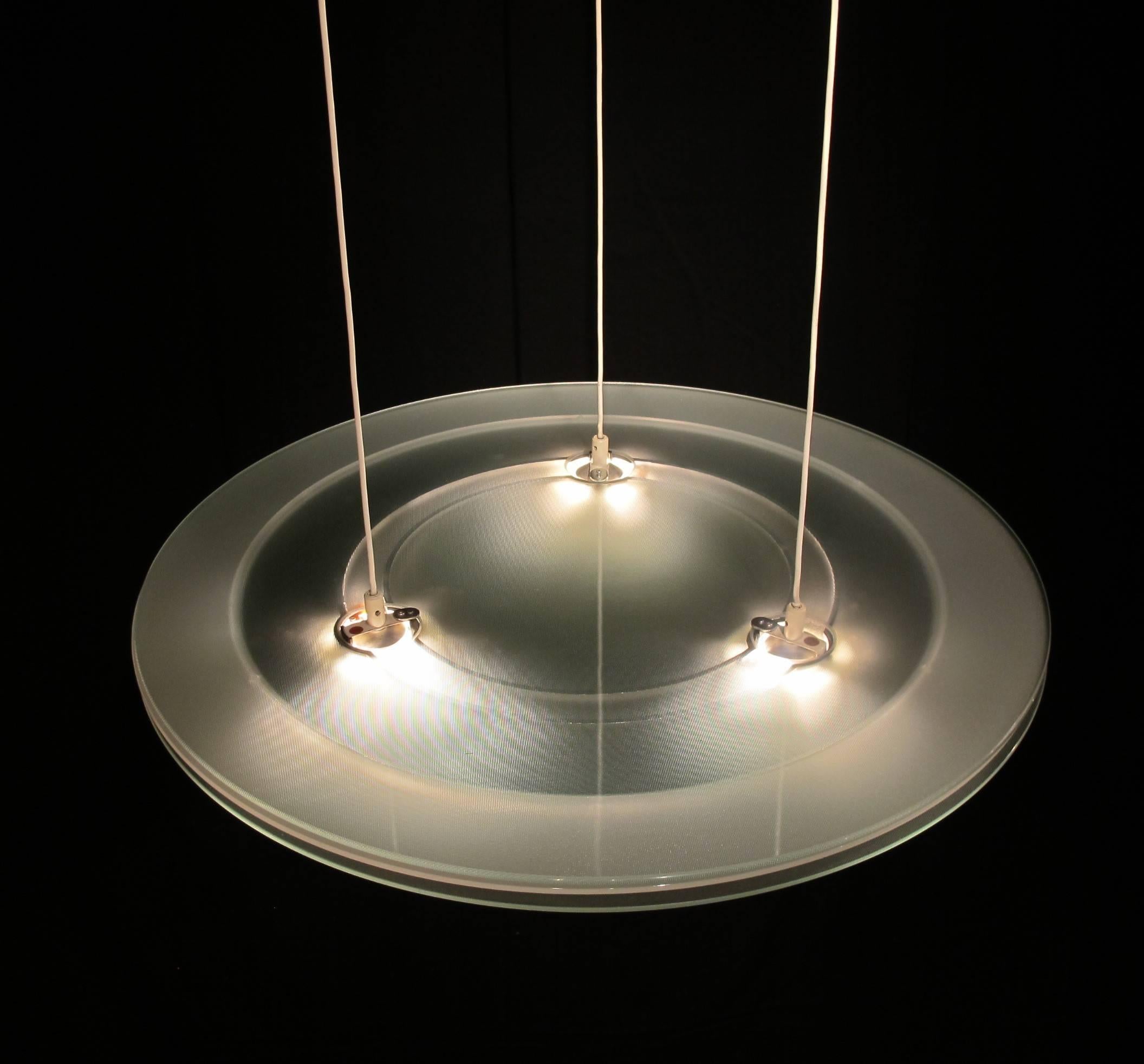 Late 20th Century Aurora Lamp by King and Miranda for Arteluce, 1982