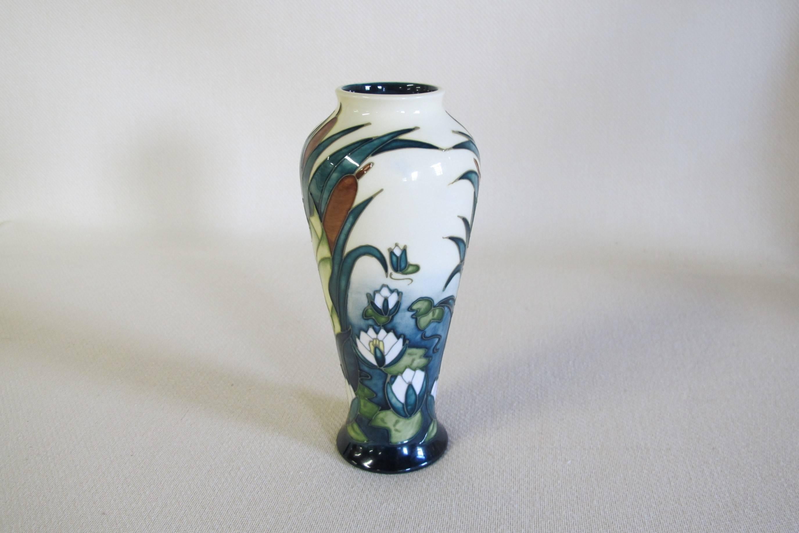 English Moorcroft, Modern Vase, 1995 For Sale
