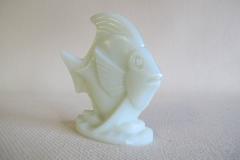 Opalising, Pressed Glass Fish by Marius-Ernest Sabino, 1920-1930