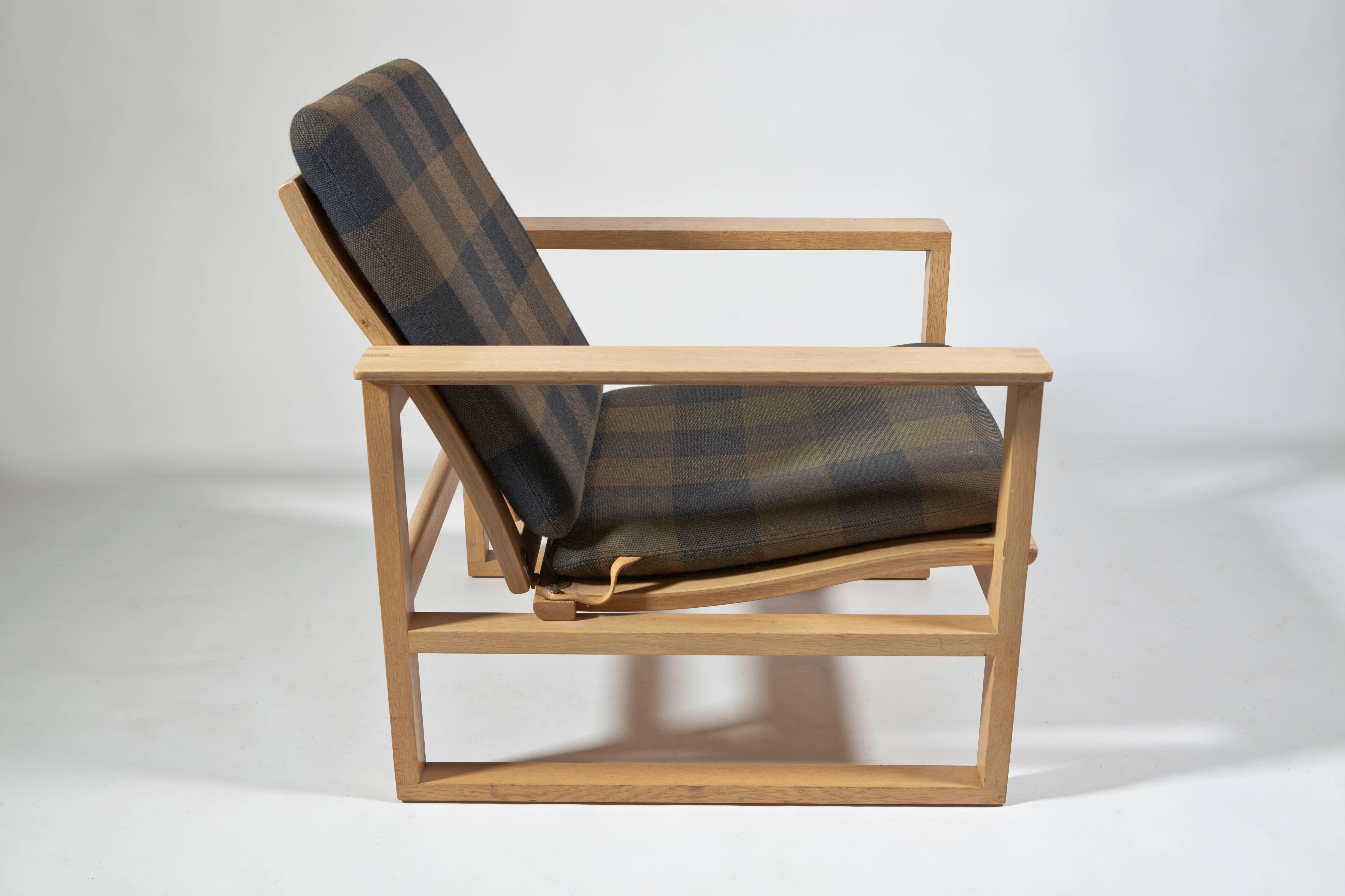 Mid-20th Century Børge Mogensen, Pair of Oak Armchairs for Fredericia Stole Fabrik, 1956
