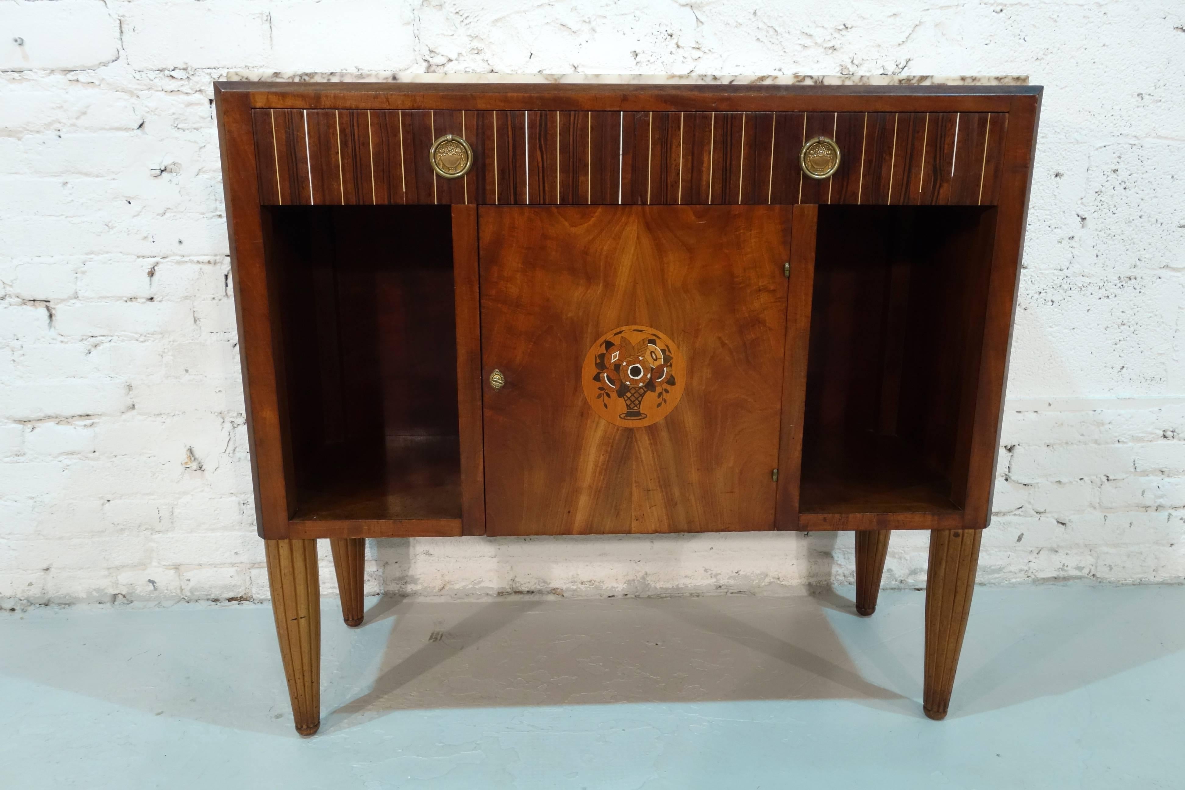 Signed French Art Deco Dresser by Roche 1