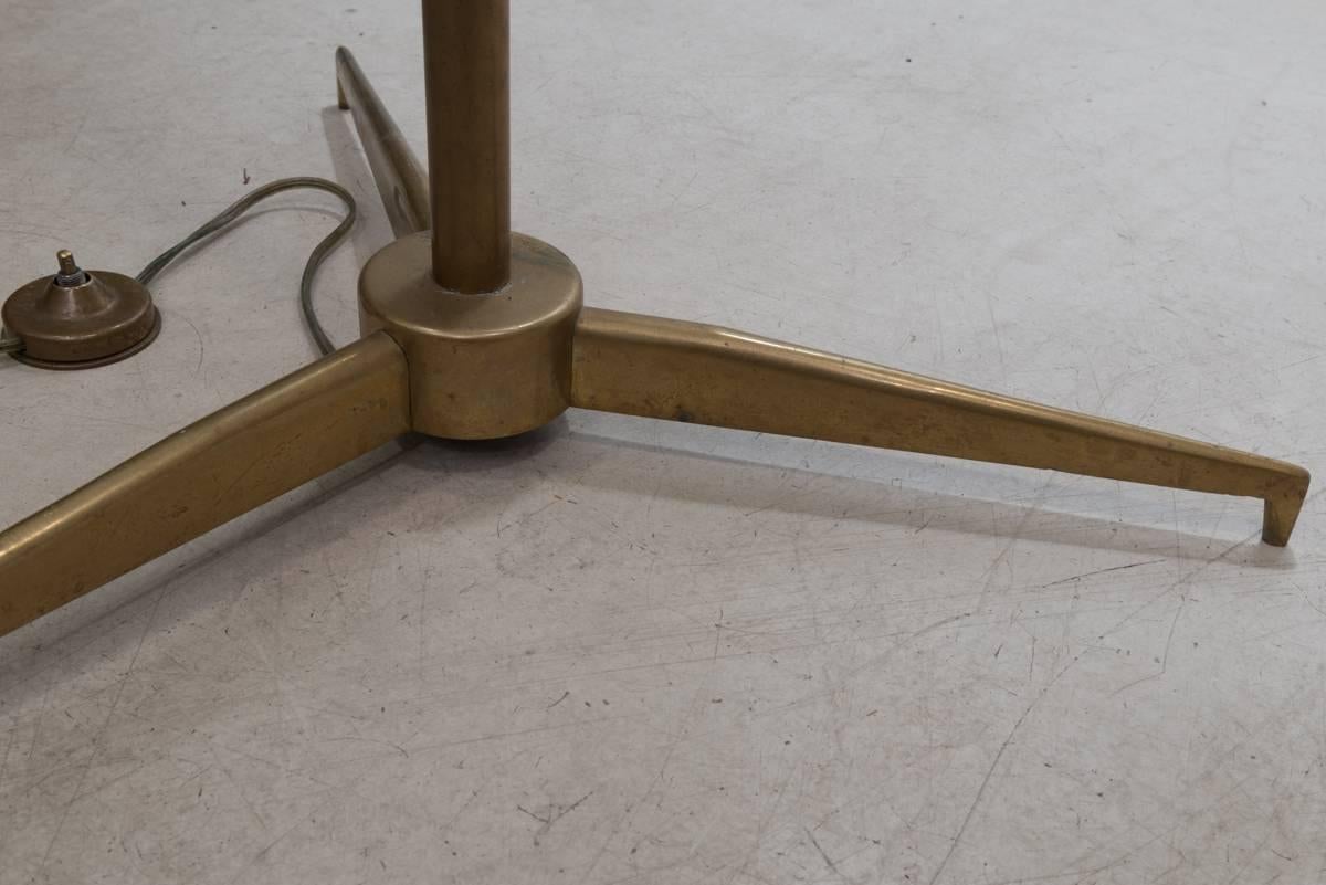 Italian Triennal Floor Lamp by Angelo Lelli