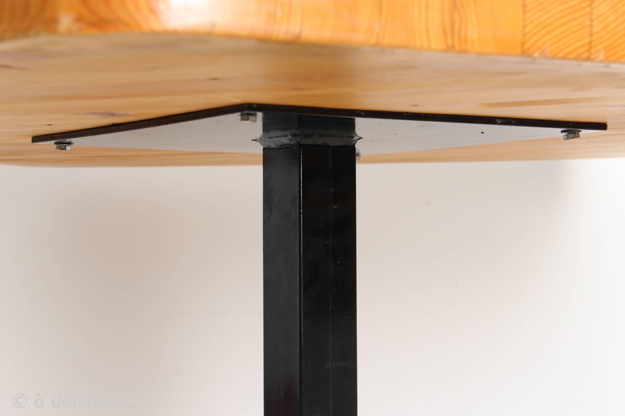 Charlotte Perriand Pentagonal Dining Table from the 1960s 1