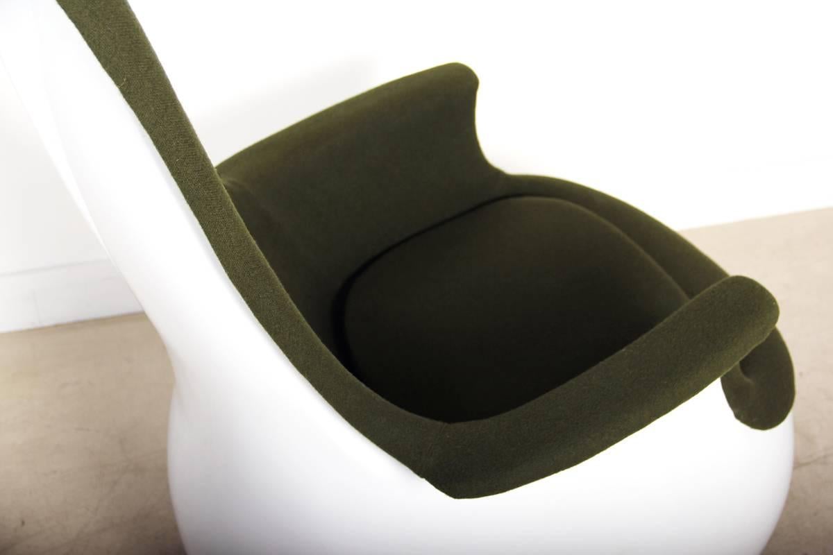 Mid-20th Century Marc Held Green Culbuto Chair for Knoll