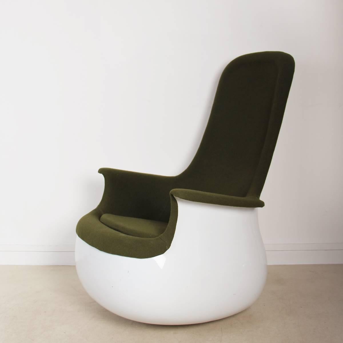 French Marc Held Green Culbuto Chair for Knoll