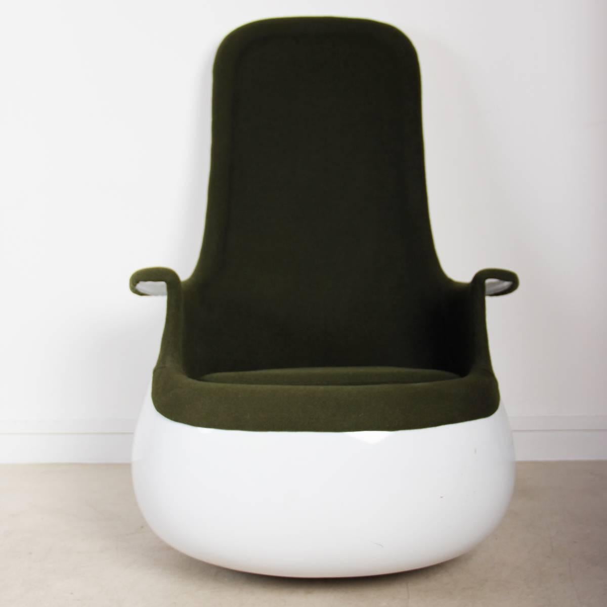 Mid-Century Modern Marc Held Green Culbuto Chair for Knoll