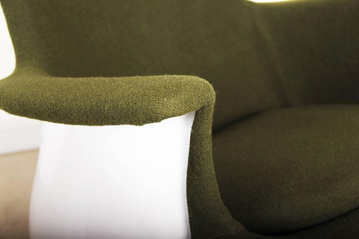 Fabric Marc Held Green Culbuto Chair for Knoll