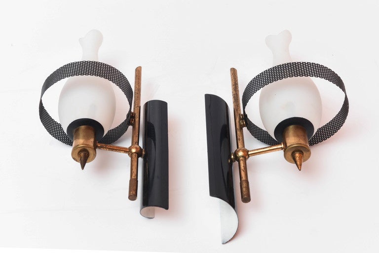 20th Century 1960s Pair of Sconces For Sale