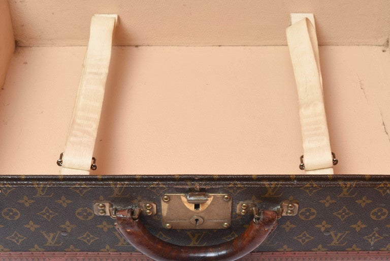 French Louis Vuitton Monogram Suitcase