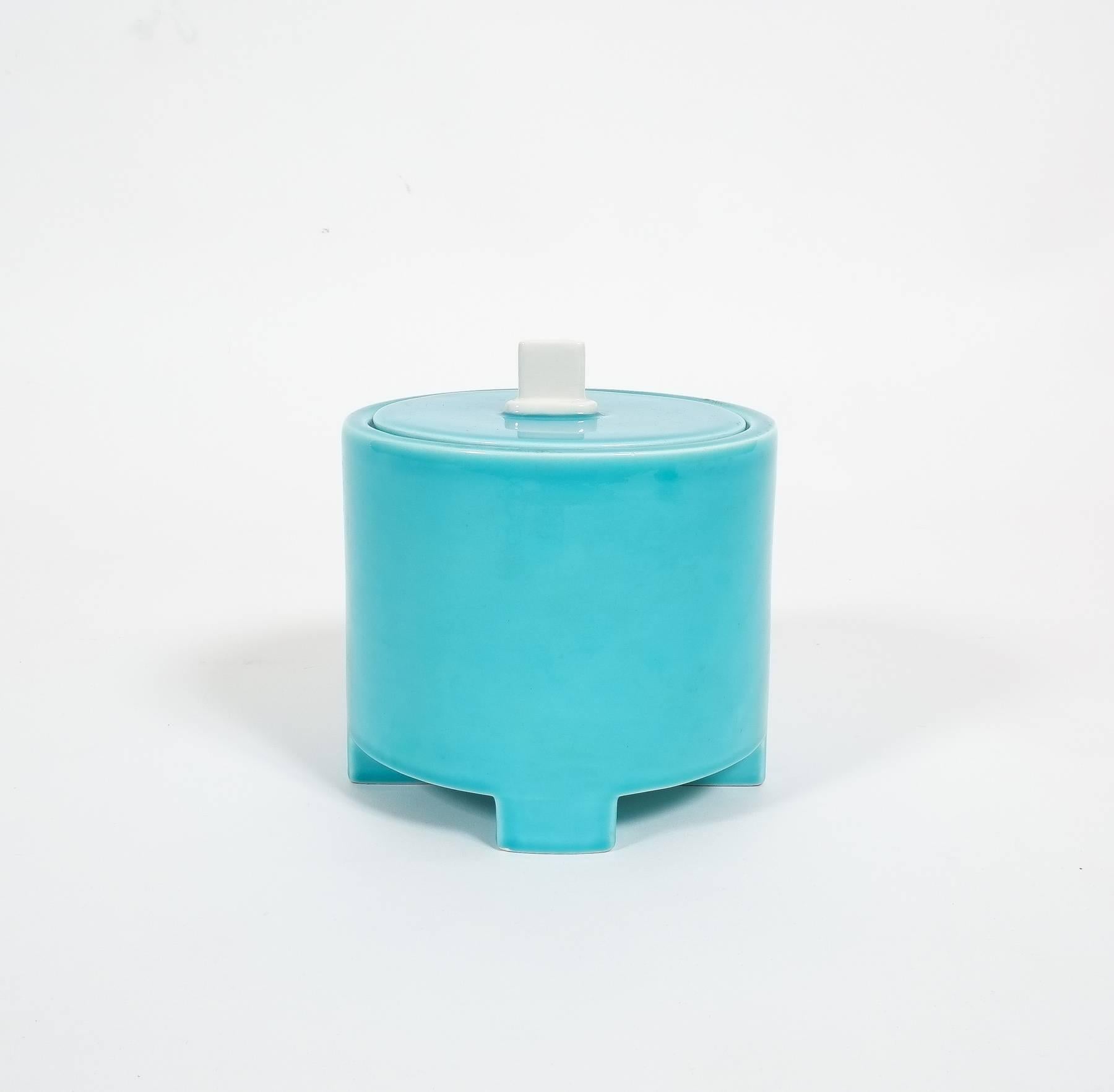 Post-Modern Marco Zanini Cookie Jar for Bitossi, 1980